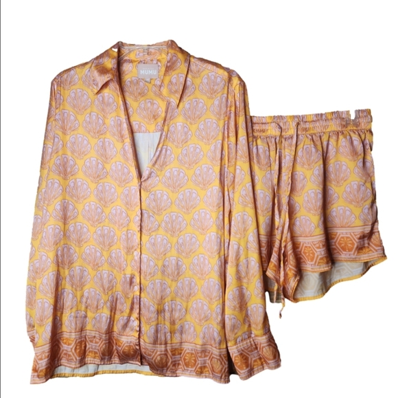 Show Me Your MuMu Early Riser Pajama Set Size Xs - Picture 4 of 12